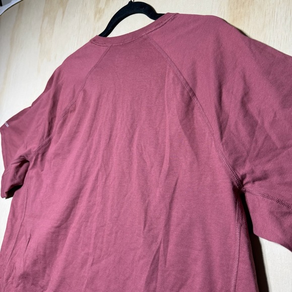 Carhartt Force Men’s XL Relaxed Fit T-Shirt Mauve Pink Pocket Tee Performance - Picture 11 of 11